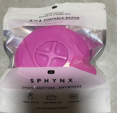 3-in-1 Women's Travel Hair Removal Device